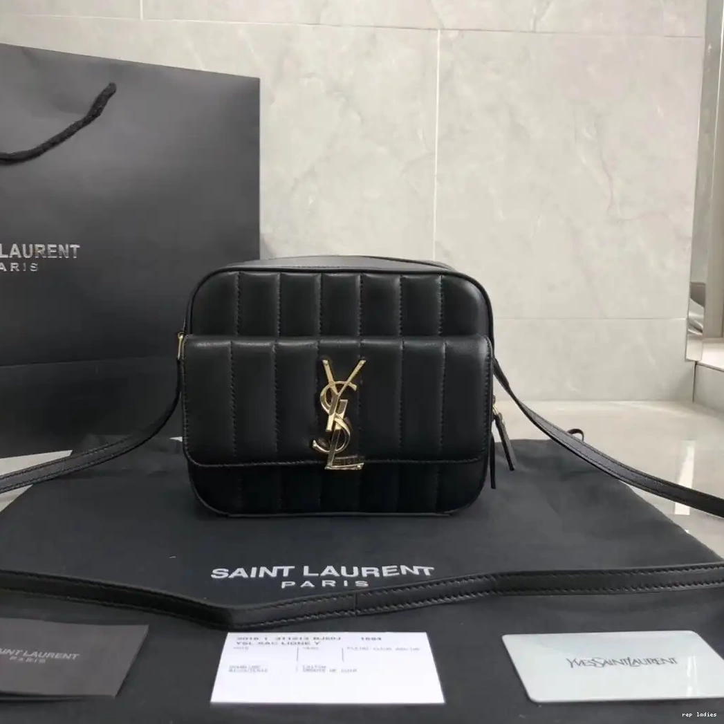 REP YSL Lambskin Vicky 0607